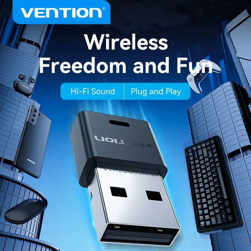 Vention NAHB0 USB Bluetooth адаптер Photo 5