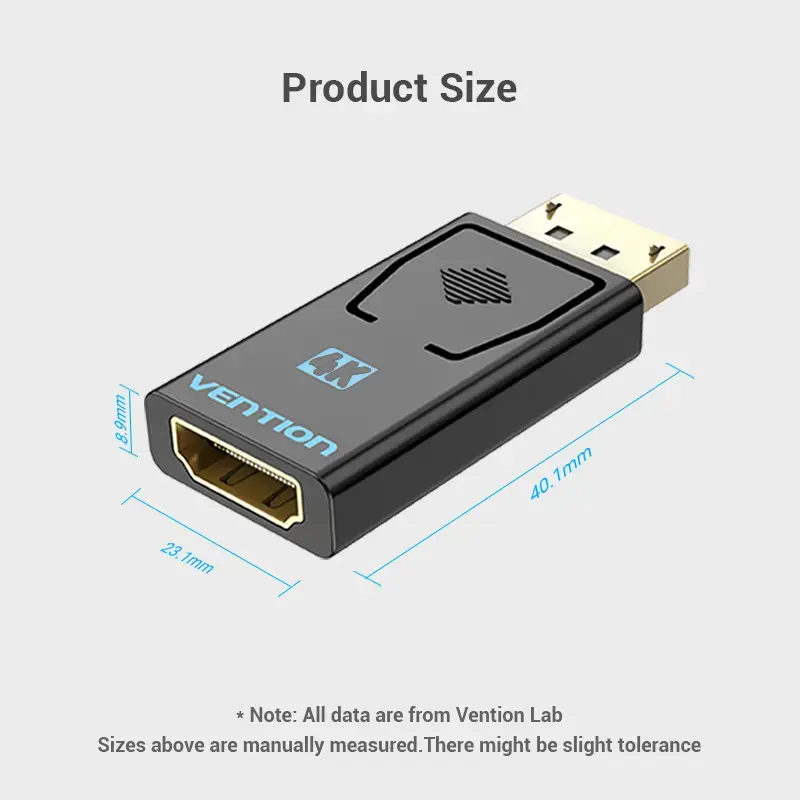 DisplayPort uz HDMI adapteris Vention HBMB0 Photo 5