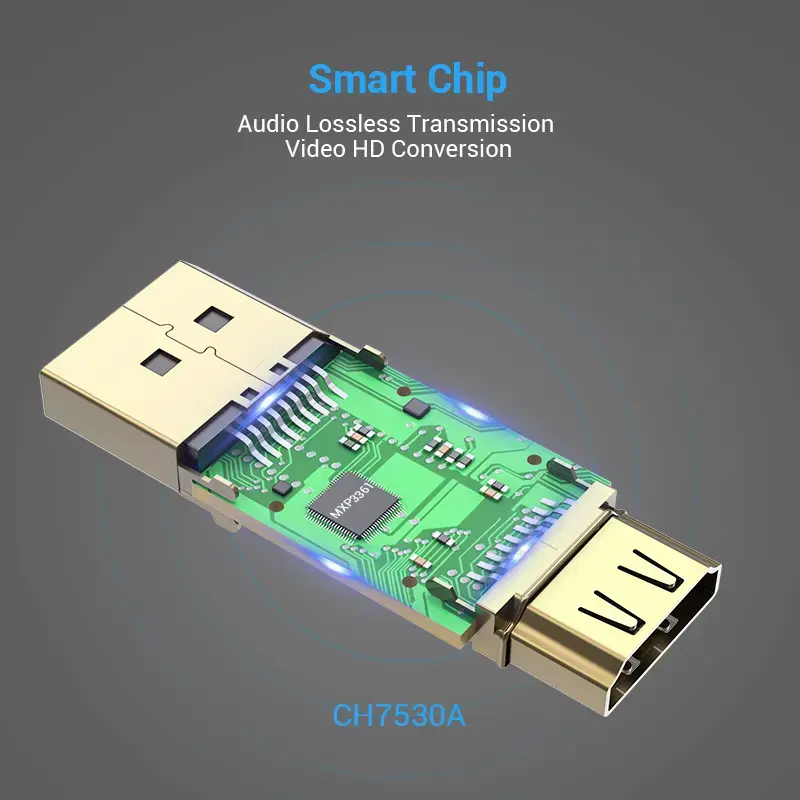 DisplayPort uz HDMI adapteris Vention HBMB0 Photo 6