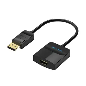 Vention DP to HDMI Converter 0.15M Black DisplayPort to HDMI 0.15m