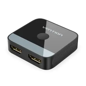 HDMI 2-Port Bi-Direction 4K Switcher Vention AKOB0 — 3 HDMI ports, 3840×2160@60Hz, ABS, Plug and Play