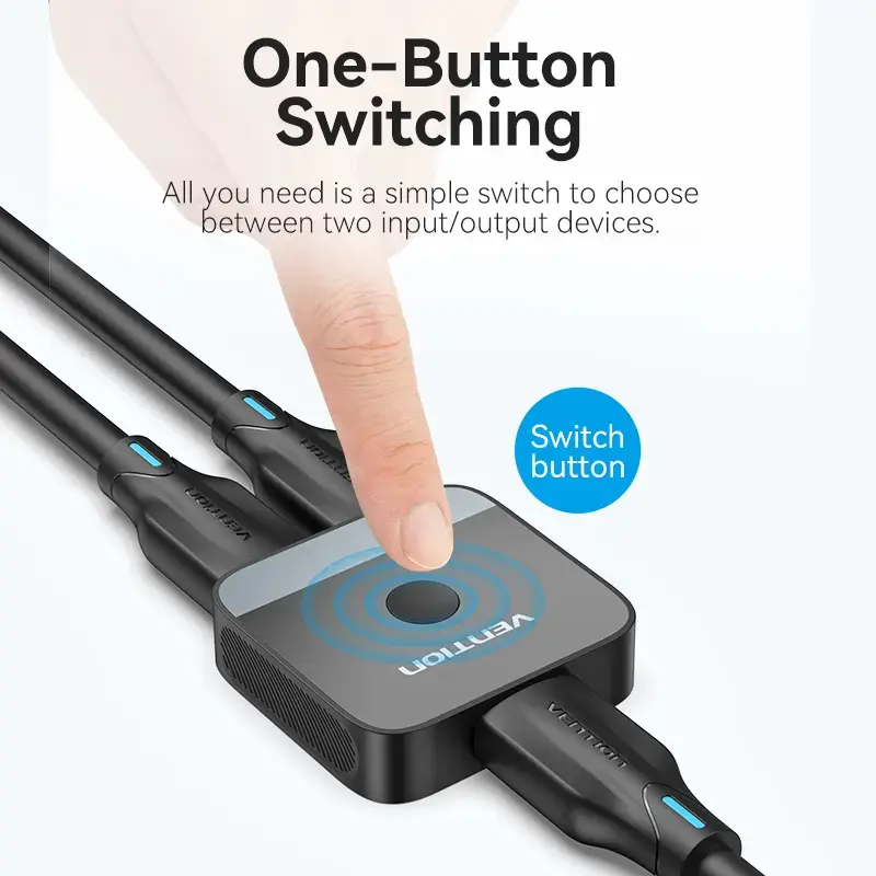 Vention 2-Port HDMI Bi-Direction 4K Switcher Photo 6