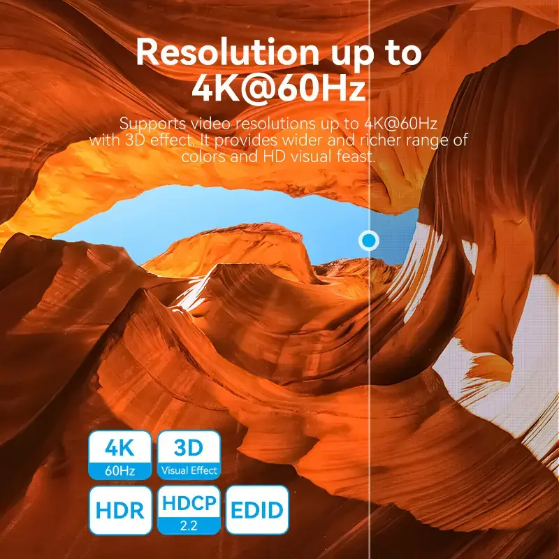 Vention 2-Port HDMI Bi-Direction 4K Switcher Photo 9