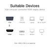 VGA uz HDMI pārveidotājs Vention 0.15M Melns Photo 7