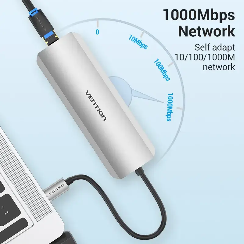 Док-станция Vention Многофункциональная USB-C на HDMI Photo 9