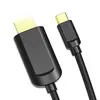 Type-C uz HDMI kabelis Vention 2M melns Photo 3