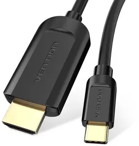 Vention Type-C to HDMI Cable 2M Black USB Type-C HDMI