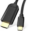 Type-C to HDMI Cable Vention 2M Black Photo 2
