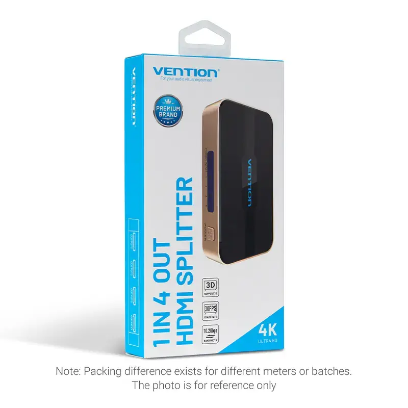 HDMI сплиттер Vention 1 In 4 Out Photo 10
