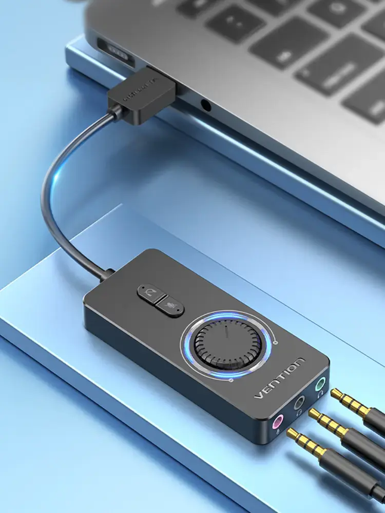 Vention USB 2.0 ārējais stereo skaņas adapters Photo 2