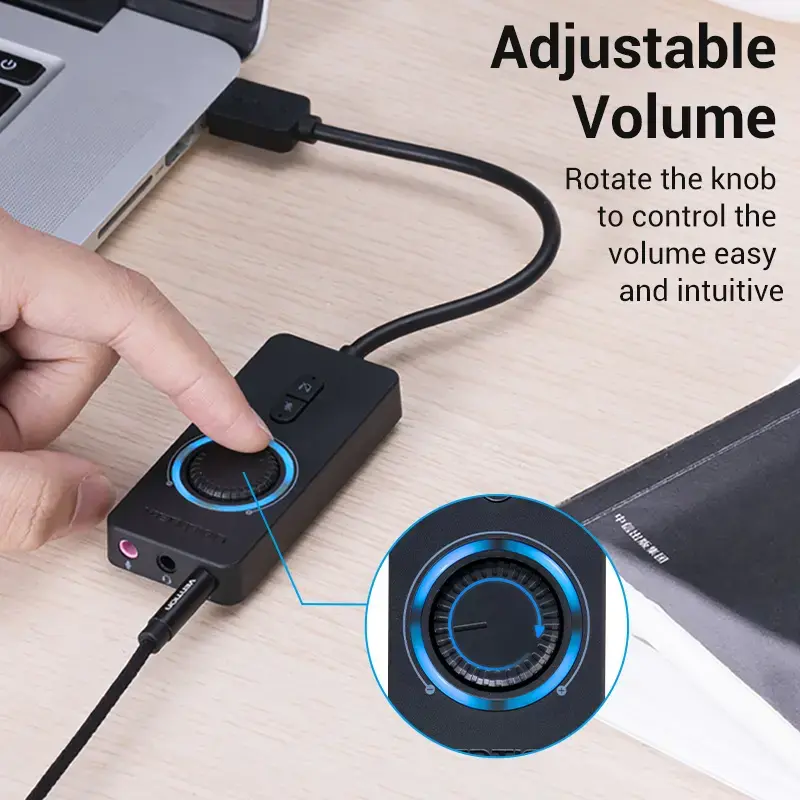 Vention USB 2.0 ārējais stereo skaņas adapters Photo 13