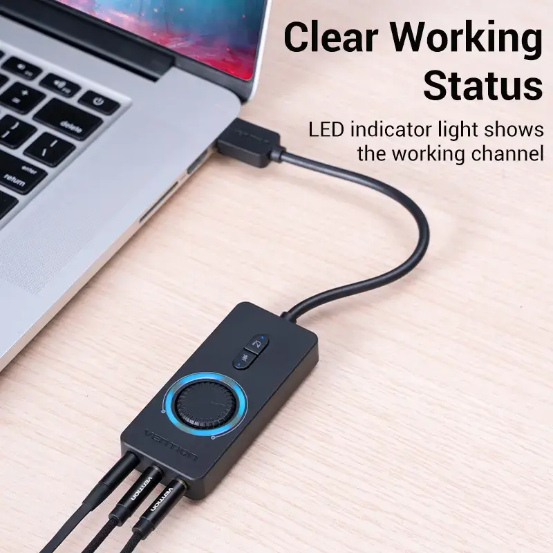 Vention USB 2.0 ārējais stereo skaņas adapters Photo 15