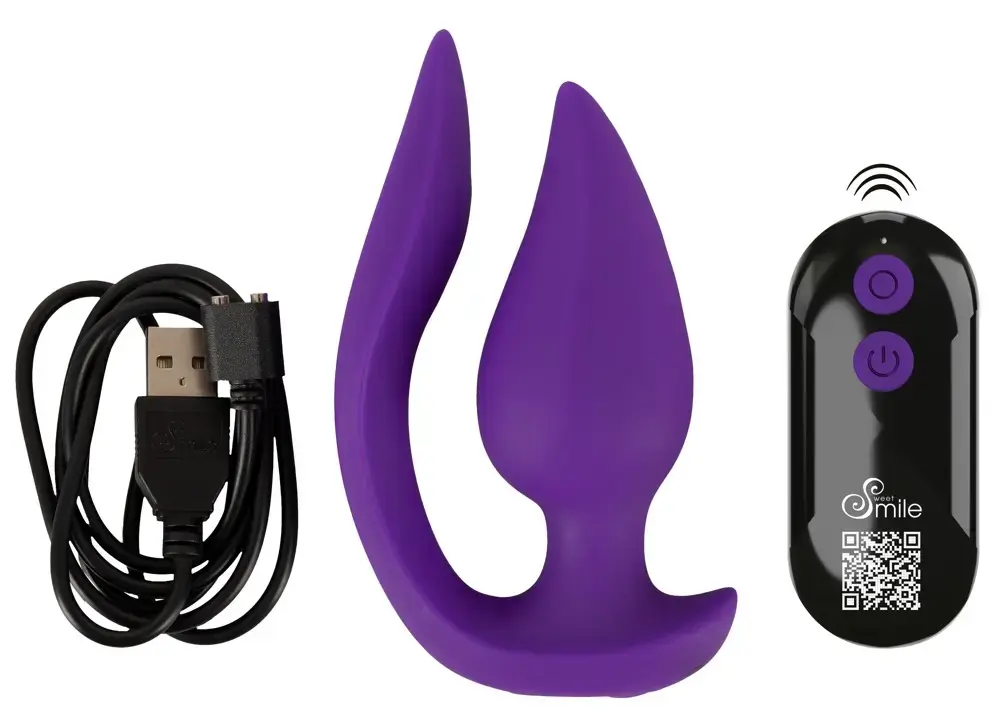 Вибратор sweet smile RC 2in1 Plug & Panty Vib Photo 13
