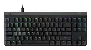Logitech G G515 RAPID TKL spēļu tastatūra, magnētiski mehāniskie slēdži, USB, QWERTY US International, melna