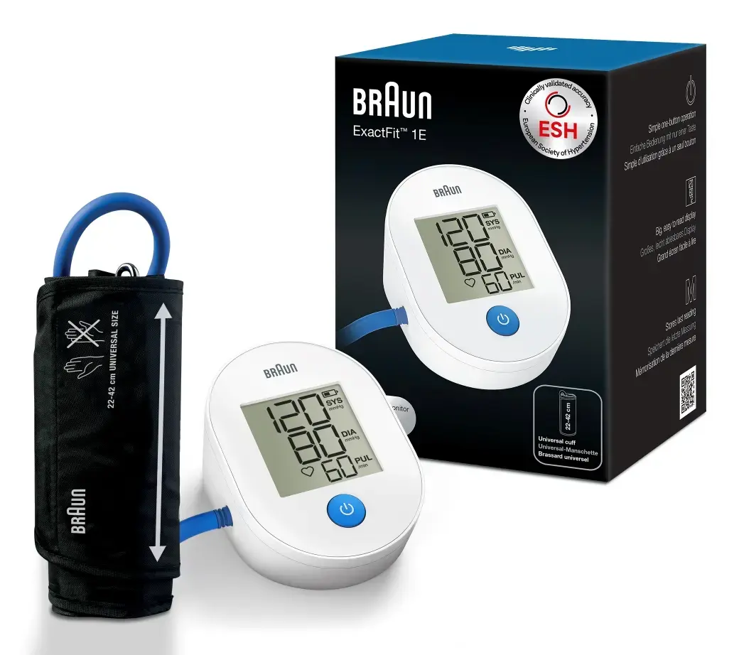 Braun ExactFit 1E Upper Arm Blood Pressure Monitor Photo 4
