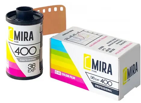 Krāsu negatīvfilma 35 mm Mira Color