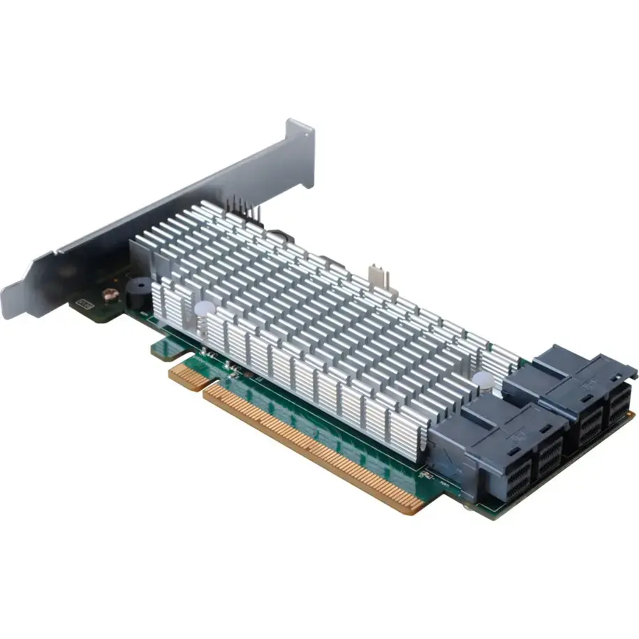 HighPoint R1120 PCIe 3.0 контроллер 4x NVMe Photo 3