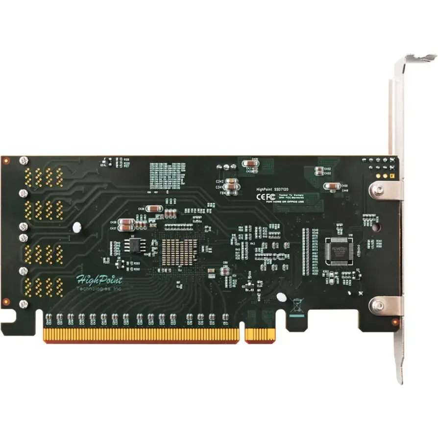 HighPoint R1120 PCIe 3.0 контроллер 4x NVMe Photo 4