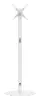 Multibrackets M Pro Series Single Pole Floorbase 2 White Photo 6