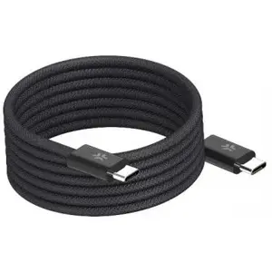 USB-C to USB-C cable Celly USBCUSBCMAG1MBK 1 m, magnetic connector, black