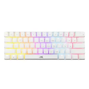Механическая клавиатура Baracuda Dolphin White с раскладкой US и переключателями Blue