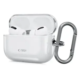 Protective case Tech-Protect for Apple AirPods Pro 3 FlexAir Clear, transparent silicone cover