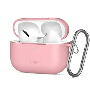 Protective silicone case Tech-Protect for Apple AirPods Pro 3 — Pink