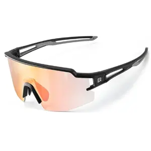Cycling Glasses Rockbros Photochromic UV Protection Black — photochromic lenses, UV filter