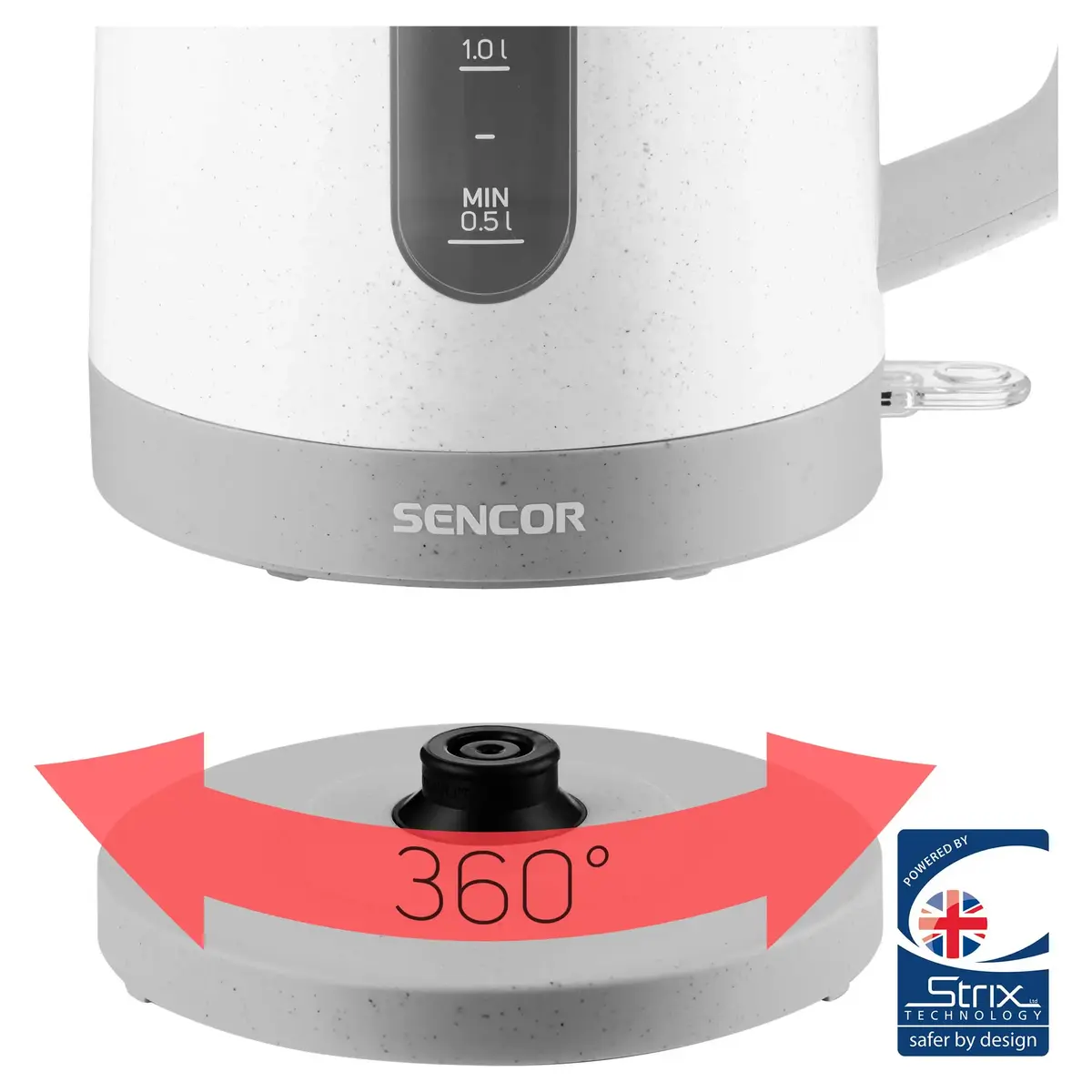 Electric kettle SENCOR SWK1738WH 1.7 L 2200 W Photo 5