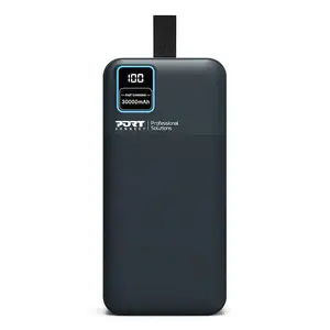 Portable Charger Port Designs 907003 30000 mAh