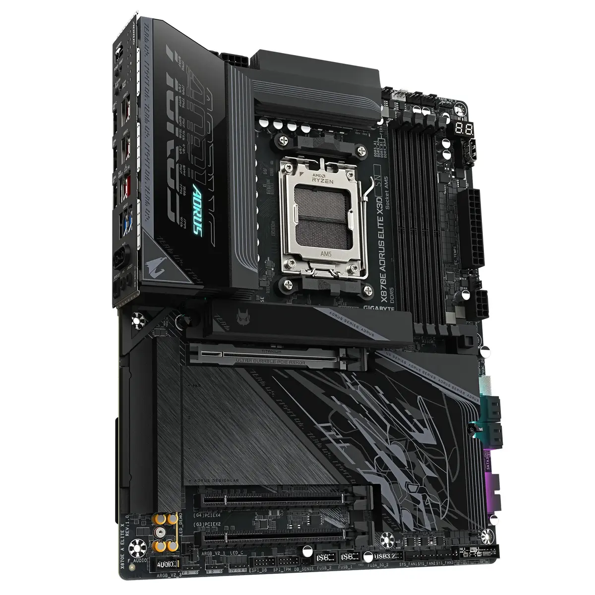Mātesplate GIGABYTE X870E AORUS ELITE X3D Photo 3
