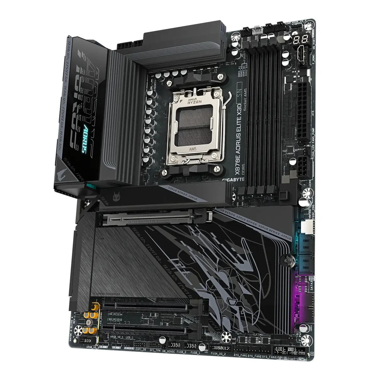 Mātesplate GIGABYTE X870E AORUS ELITE X3D Photo 4
