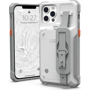Protective phone case Urban Armor Gear for Apple iPhone 16 — Workfl Bat Gray