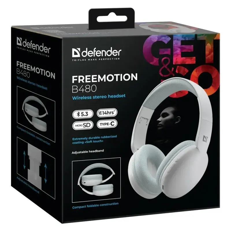 Bezvadu virs auss austiņas DEFENDER Freemotion B480 Photo 9