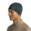 Buff Merino Lightweight Multistripes Forest beanie Photo 3