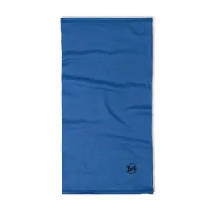 Children's Merino Bandana Buff Kids Bandana Merino Lightweight Solid Royal — seamless, stretch, blue