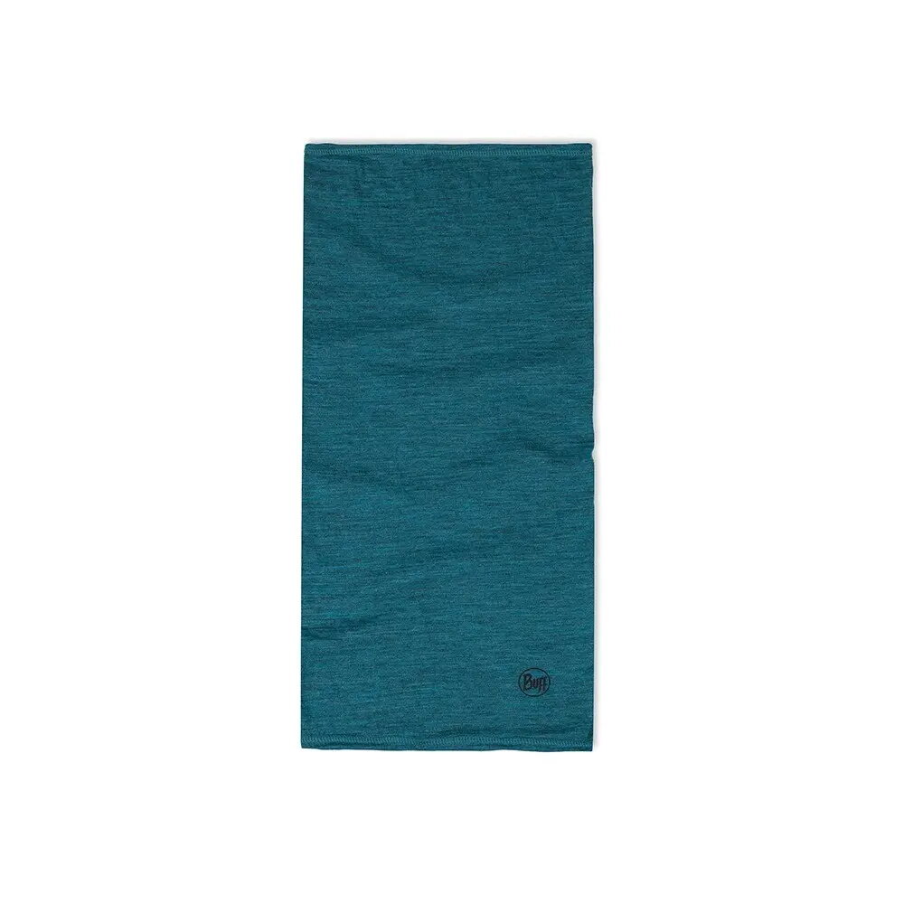 Buff Merino Lightweight Solid Teal multifunctional bandana Photo 1