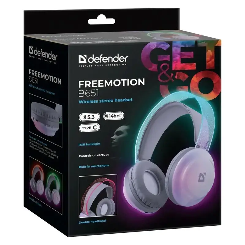 Bezvadu ausis DEFENDER Freemotion B651 Photo 8