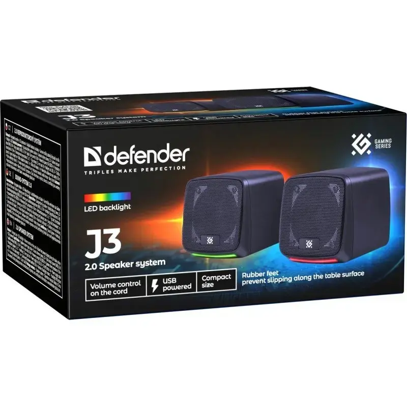 Компьютерные колонки DEFENDER J3 2.0 6W Photo 8