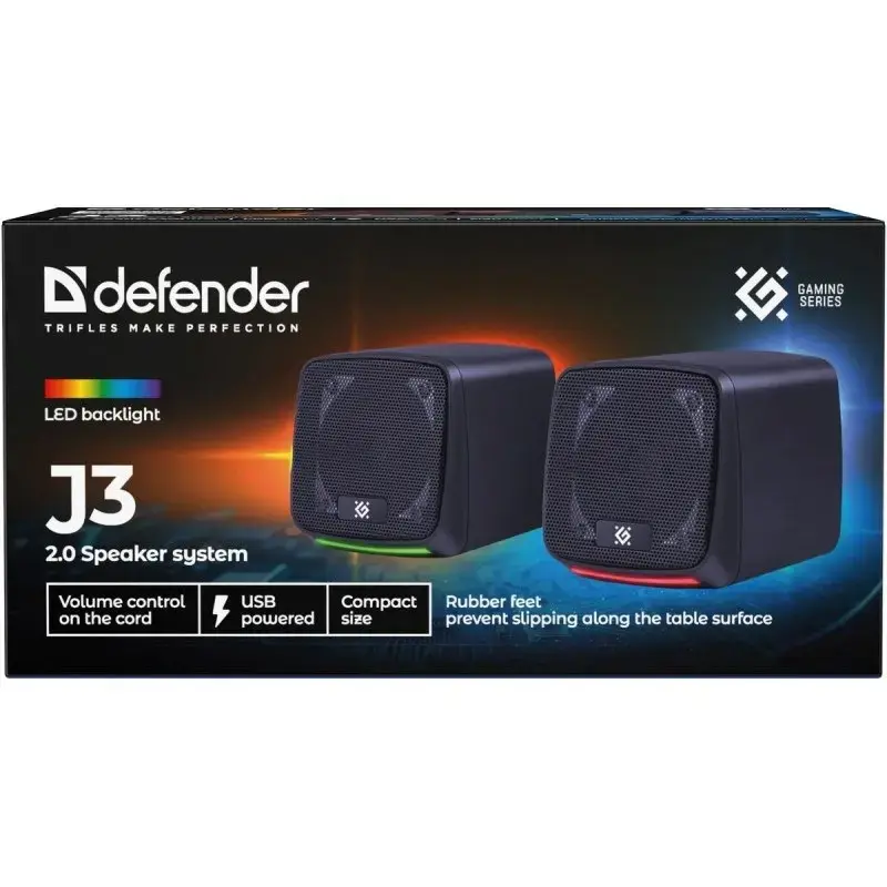 Компьютерные колонки DEFENDER J3 2.0 6W Photo 9