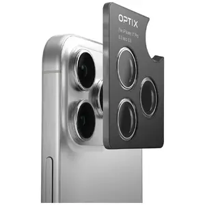 Camera lens protector Uniq Optix Aluminium for iPhone, Air Gold finish