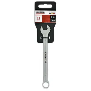 Kombinētais uzgriežņu atslēga KREATOR KRTH30406 11 mm, garums 150 mm