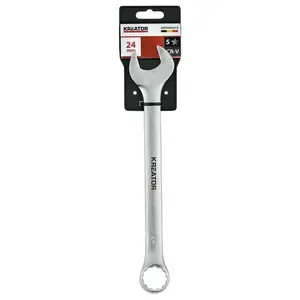 Combination wrench KREATOR KRTH30419 24 mm, length 275 mm
