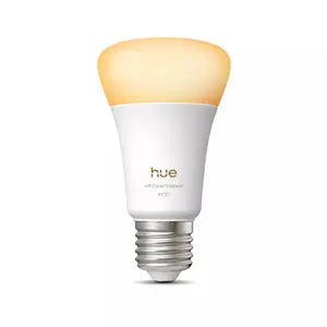 Philips Hue A60 E27 Smart Bulb White Ambiance 1100 lm Bluetooth and Zigbee