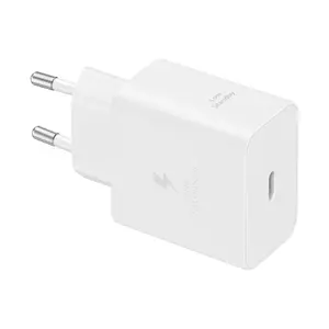 Зарядное устройство Samsung EP-T4511 универсальное 45 Вт USB‑C белое, Super Fast Charging 2.0, PD 3.0, кабель 1,8 м