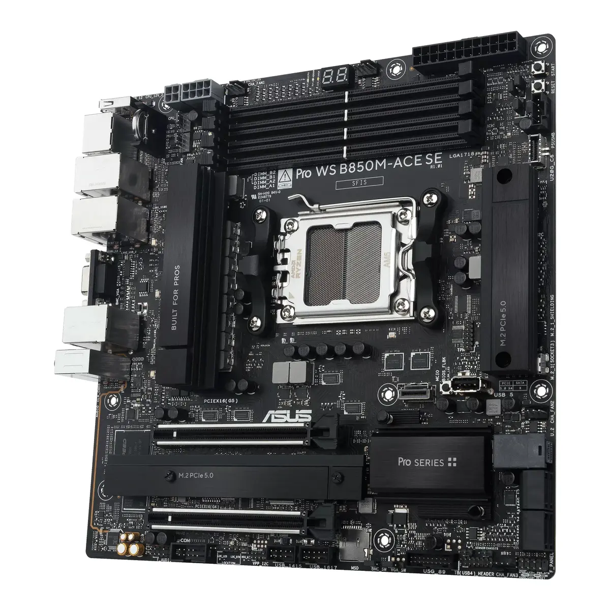 Mātesplate ASUS PRO WS B850M-ACE SE Photo 4