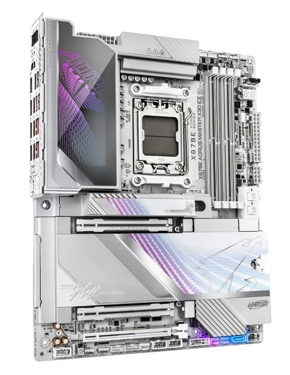Motherboard GIGABYTE X870E AORUS MASTER X3D ICE Photo 4