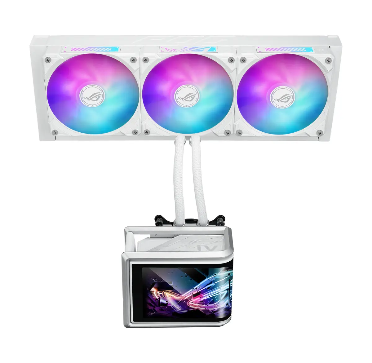 ASUS ROG Ryuo IV SLC 360 ARGB White Edition liquid cooler Photo 5