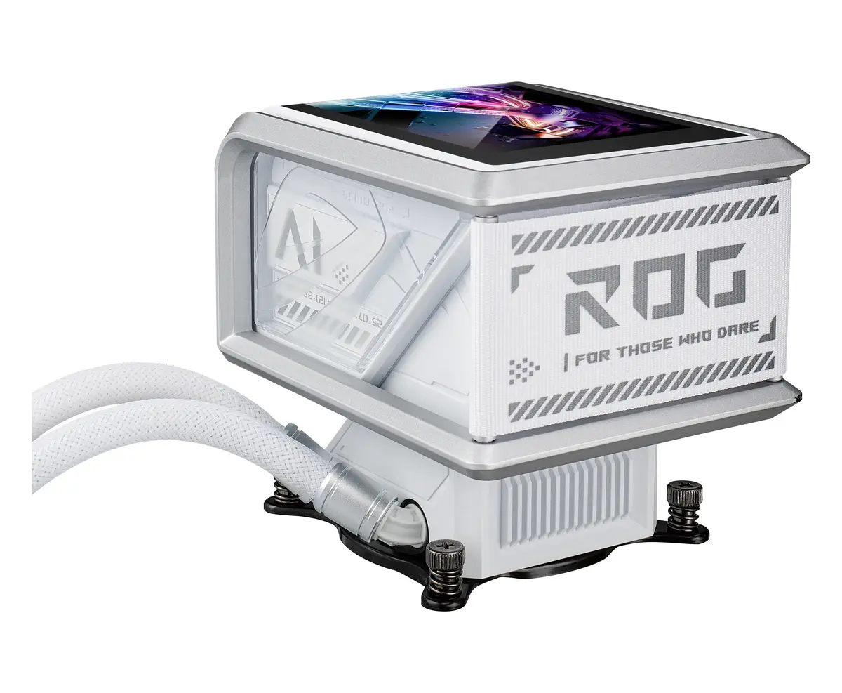 ASUS ROG Ryuo IV SLC 360 ARGB White Edition liquid cooler Photo 9