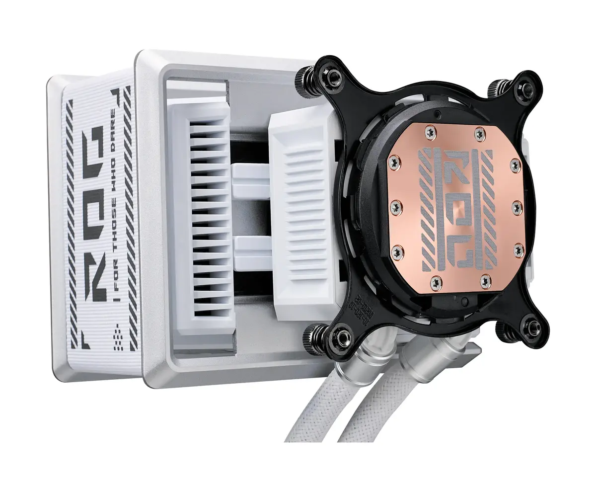 ASUS ROG Ryuo IV SLC 360 ARGB White Edition liquid cooler Photo 11